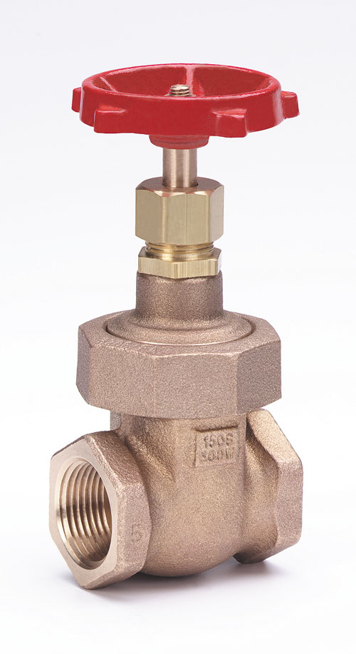 MILWAUKEE VALVE 1141 - 200 Gate Valve, Bronze, Non-Rising Stem, 2 Inch Valve Size | CE2HVG