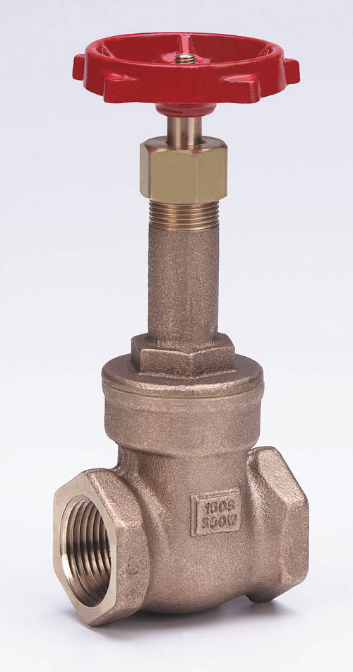 MILWAUKEE VALVE 1150 - 400 Gate Valve, Bronze, Non-Rising Stem, 4 Inch Valve Size | CE2HVM