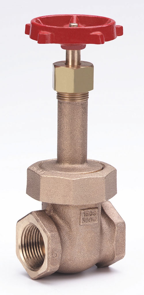MILWAUKEE VALVE 1151 - 114 Gate Valve, Bronze, Rising Stem, 1 1/4 Inch Valve Size | CE2HVT