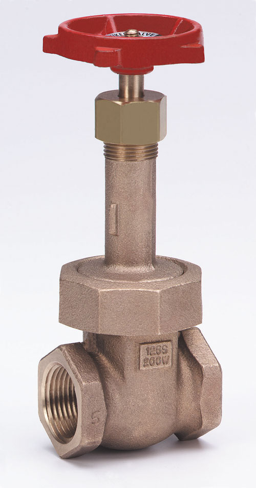 MILWAUKEE VALVE 1152 - 14 Gate Valve, Bronze, Rising Stem, 1/4 Inch Valve Size | CE2HWG