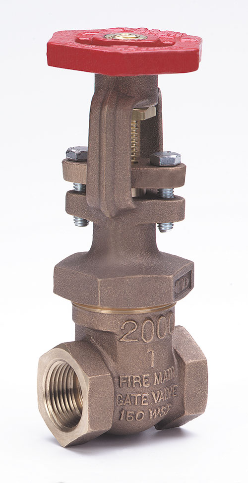MILWAUKEE VALVE 118 - 100 Gate Valve, Bronze, Threaded Bonnet, 1 Inch Valve Size | CE2HYD