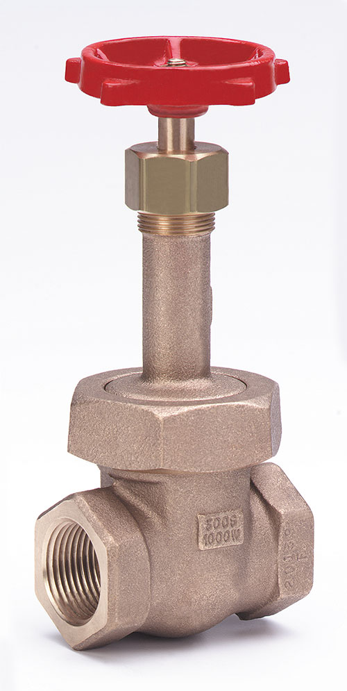 MILWAUKEE VALVE 1182-OC - 12 Gate Valve, Bronze, Rising Stem, 1/2 Inch Valve Size | CE2HYH