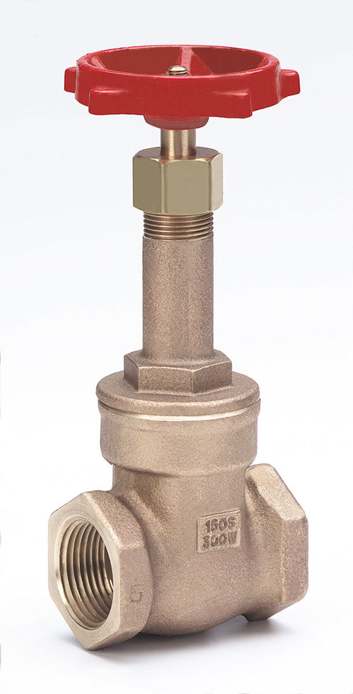 MILWAUKEE VALVE 148 - 400 Gate Valve, Bronze, Non-Rising Stem, 4 Inch Valve Size | CE2HZK