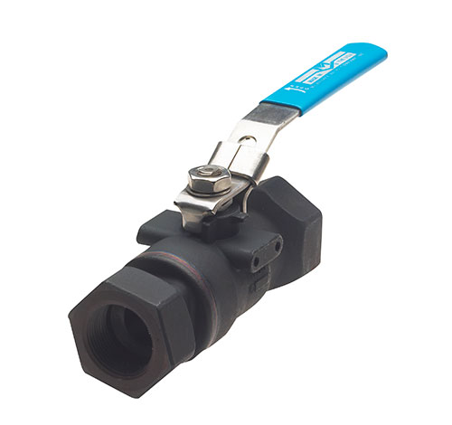 MILWAUKEE VALVE 80120 Ball Valve, 2 Piece, Full Port, Seal Welded, Carbon Steel, 1/4 Inch Valve Size | CE2NTG