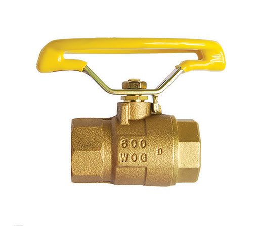 MILWAUKEE VALVE BA100 OHA 100 Ball Valve, With Oval Handle, 2 Piece, Bronze, 1 Inch Valve Size | CE2RUV