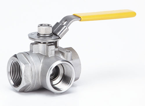 MILWAUKEE VALVE BA3WDSLH- 200 Ball Valve, With Locking Handle, RTFE Seat, Single Reduced Port, 2 Piece, SS, 2 Inch Valve Size | CE2TKT