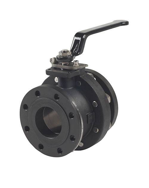 MILWAUKEE VALVE F203CS22 600 Ball Valve, With Locking Handle, RPTFE Seat, 2 Piece, Carbon Steel, 6 Inch Valve Size | CE2TUL