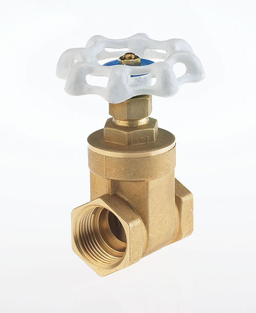 MILWAUKEE VALVE UP0667000100 Gate Valve, Low Lead Brass, Non-Rising Stem, 1 Inch Valve Size | CE2LDN