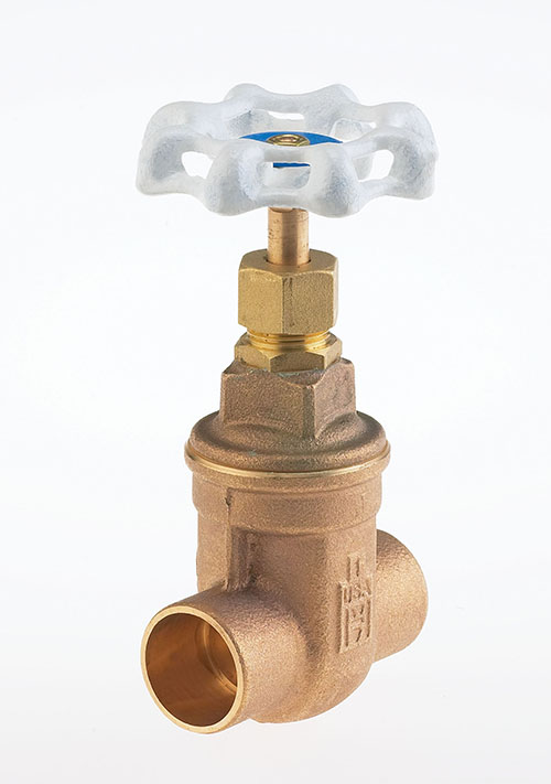 MILWAUKEE VALVE UP115 - 200 Gate Valve, Low Lead Bronze, Non-Rising Stem, 2 Inch Valve Size | CE2LEN