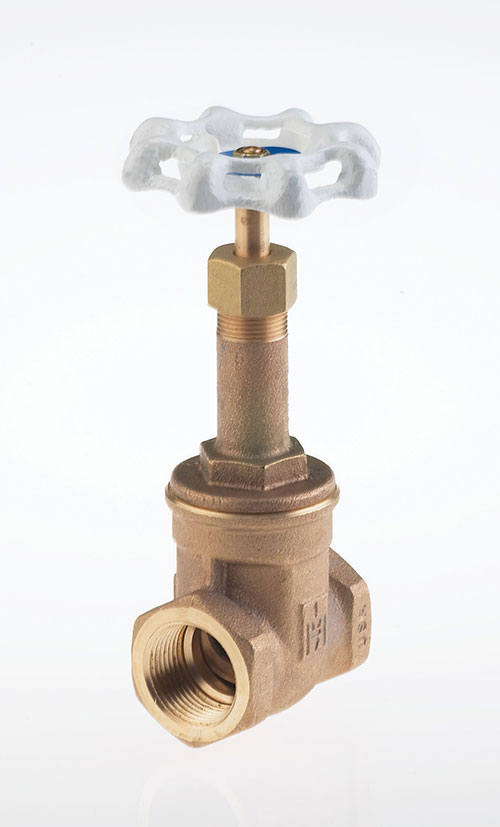 MILWAUKEE VALVE UP148 - 100 Gate Valve, Low Lead Bronze, Non-Rising Stem, 1 Inch Valve Size | CE2LER