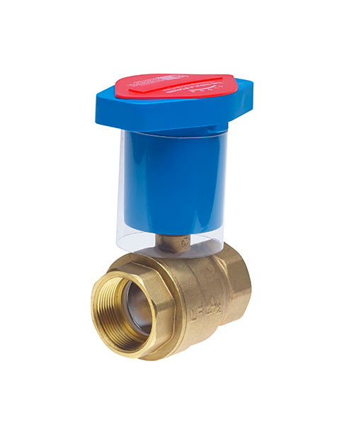 MILWAUKEE VALVE UPBA475BTIH 100 Ball Valve, Low Lead Brass, 2 Piece, Full Port, 1 Inch Valve Size | CE2LBH