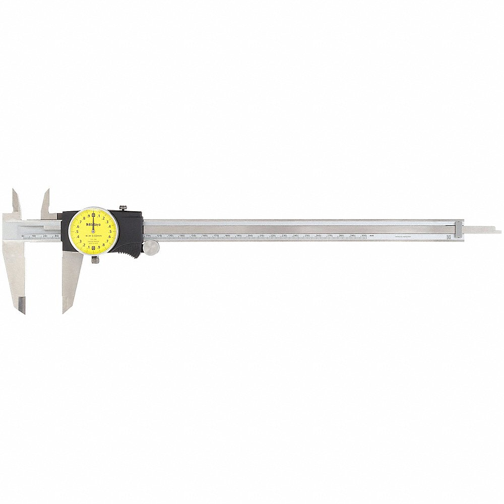 Dial Caliper, 0 mm Min Measurement - mm, 300 mm Max Measurement - mm, + / -0.04mm Accuracy