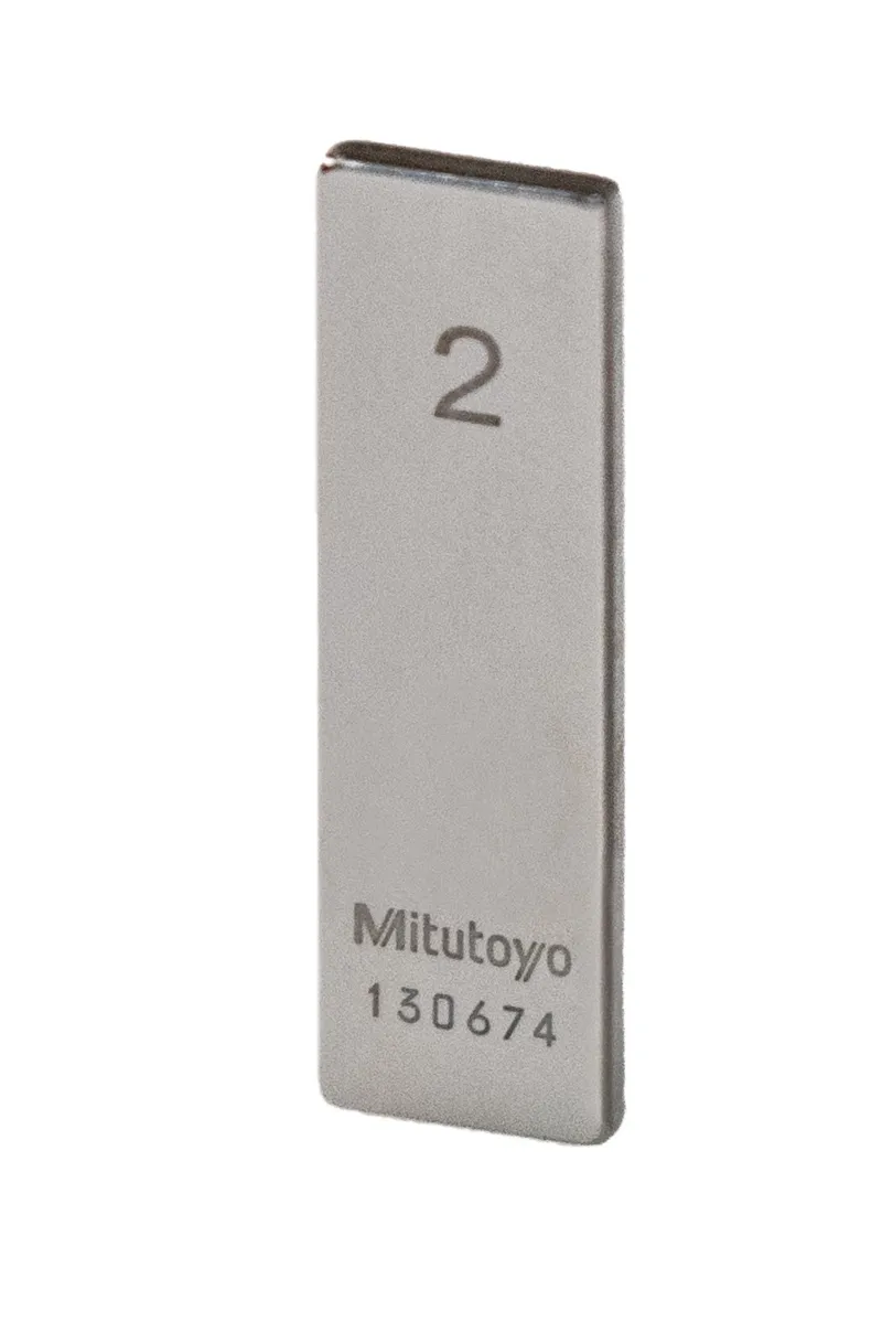 Gauge Blocks, Metric, With Jcss Cert., ISO Grade 1, Steel, 1.9 mm