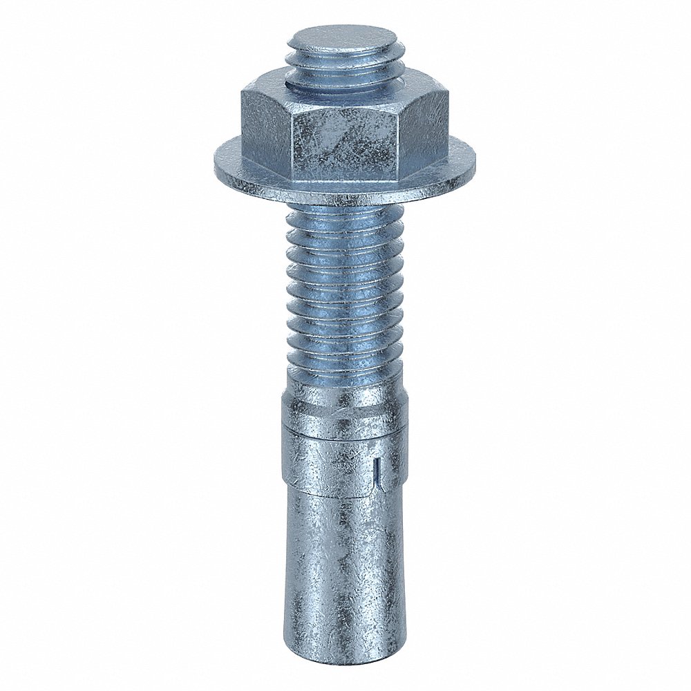 MKT FASTENING 2512234 Wedge Anchor, Grade 5, 1/2 Inch Anchor Dia., 2-3/4 Inch Anchor Length, 50Pk | AD8HKC 4KHU3