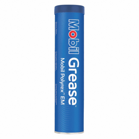 Electric Motor Bearing Grease, Blue, Polyurea, 13.7 Oz, Cartridge, Nlgi Grade 2