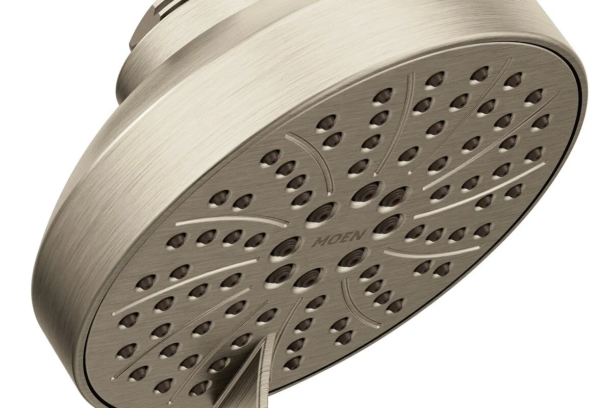 Six-Function 4.5 Inch Spray Head EcoPref Showerhead Brushed Nickel