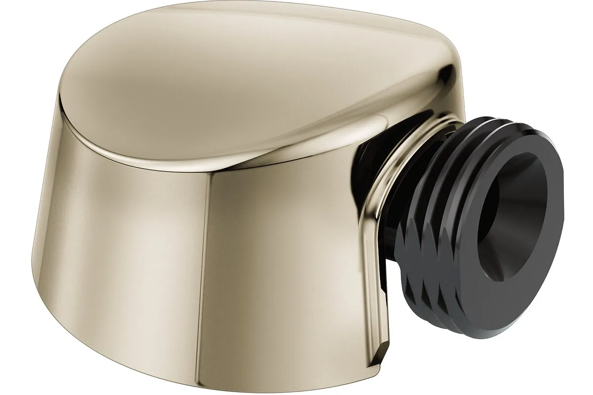 Drop Ell Polished Nickel