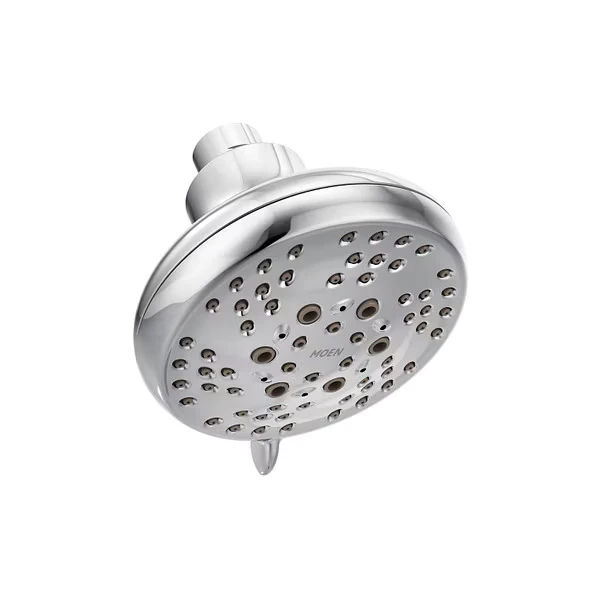 Five-Function 4 Inch Diameter Spray Head Eco-Performance Showerhead