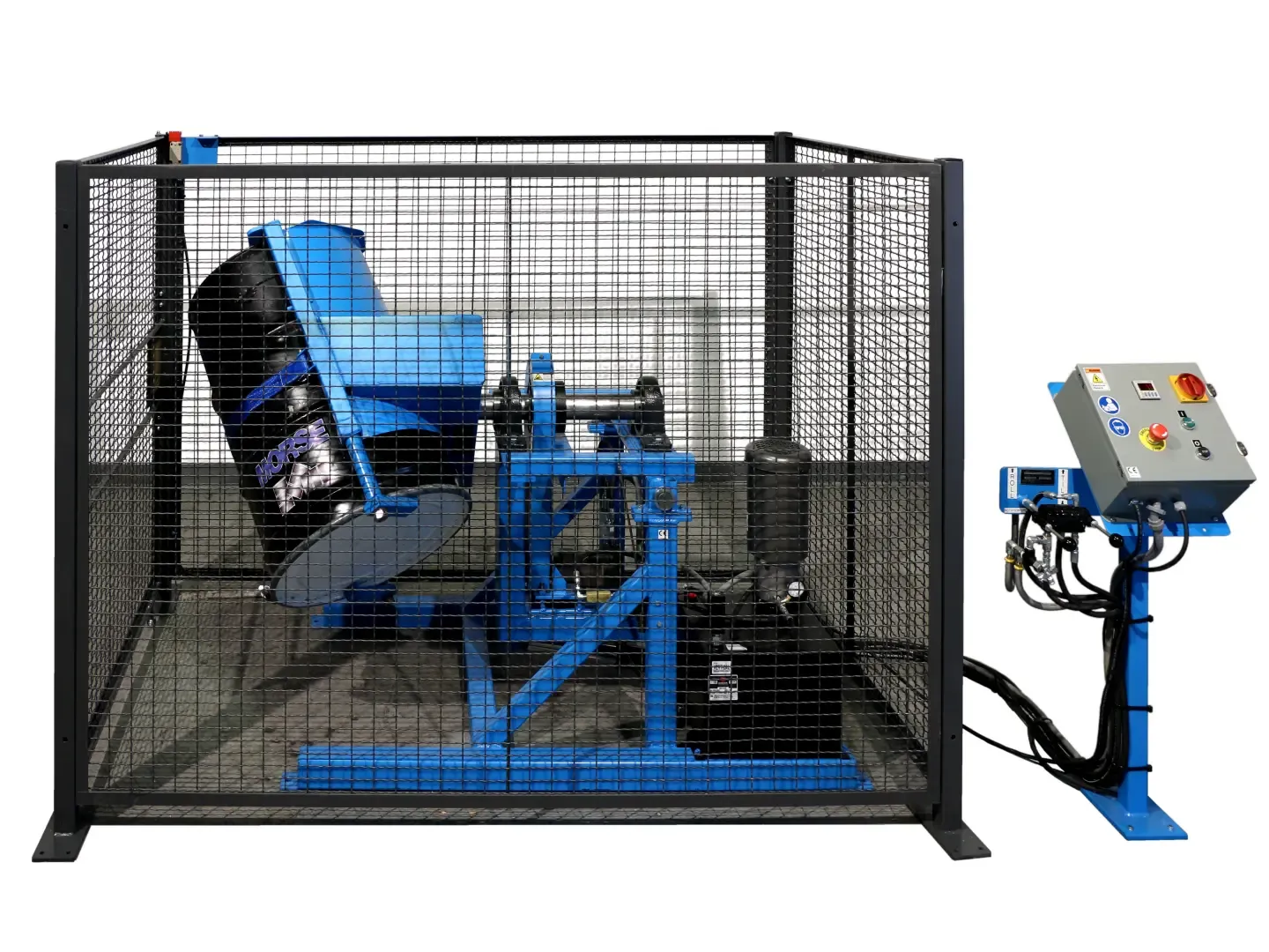 MORSE DRUM 310-3-50-CE Tilt-To-Load Drum Tumbler, 400V, 3 Phase | AF6FRA