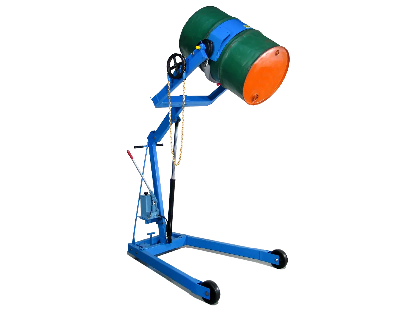 MORSE DRUM 400AM-96 Hydra-Lift Karrier, 2.44m, Spark Resist, Hand Pump Lift, Pull Chain, 363Kg Cap | AF6EKP