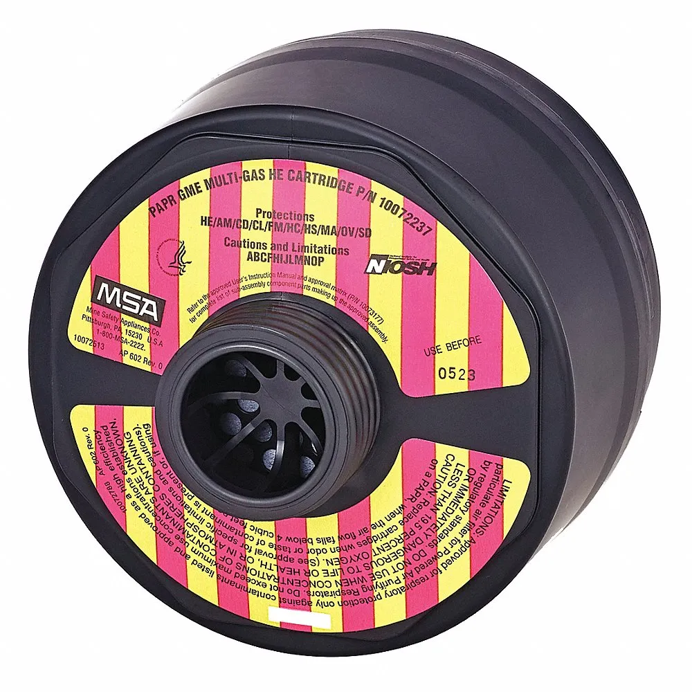 PAPR Cartridge, Color Code Black