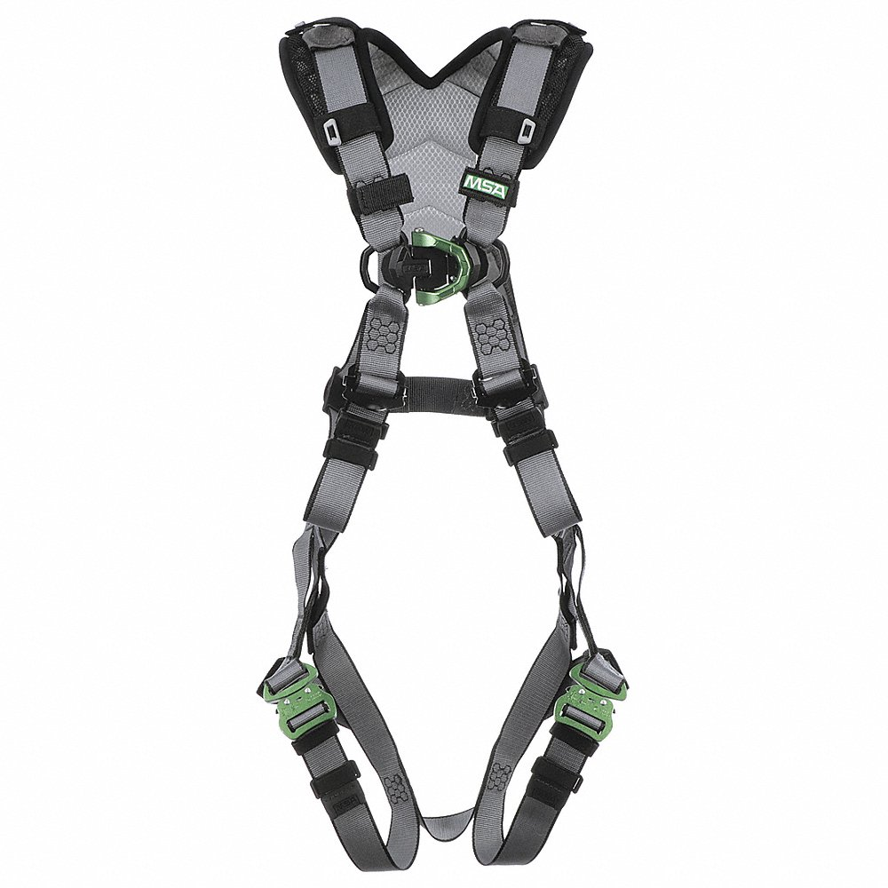 Harness, Super Extra Large, Back, Chest D Ring, Quick Connect, Shoulder Pad