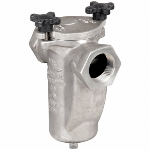 MUELLER STEAM 11/4 125SS screwed end Basket Strainer Cast SS Body 1 1/4 In | AB3DZQ 1RNL4