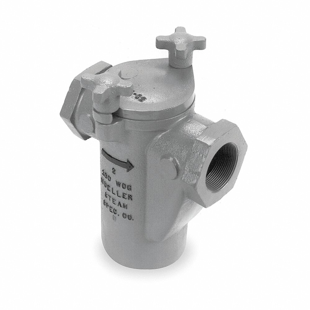 MUELLER INDUSTRIES 125-SS 304SS Perf 40 Mesh 3/4 Basket Strainer, 40 Mesh, 3/4 Inch Size, 304SS Perf, Screwed Ends | CY9PXC M6734751