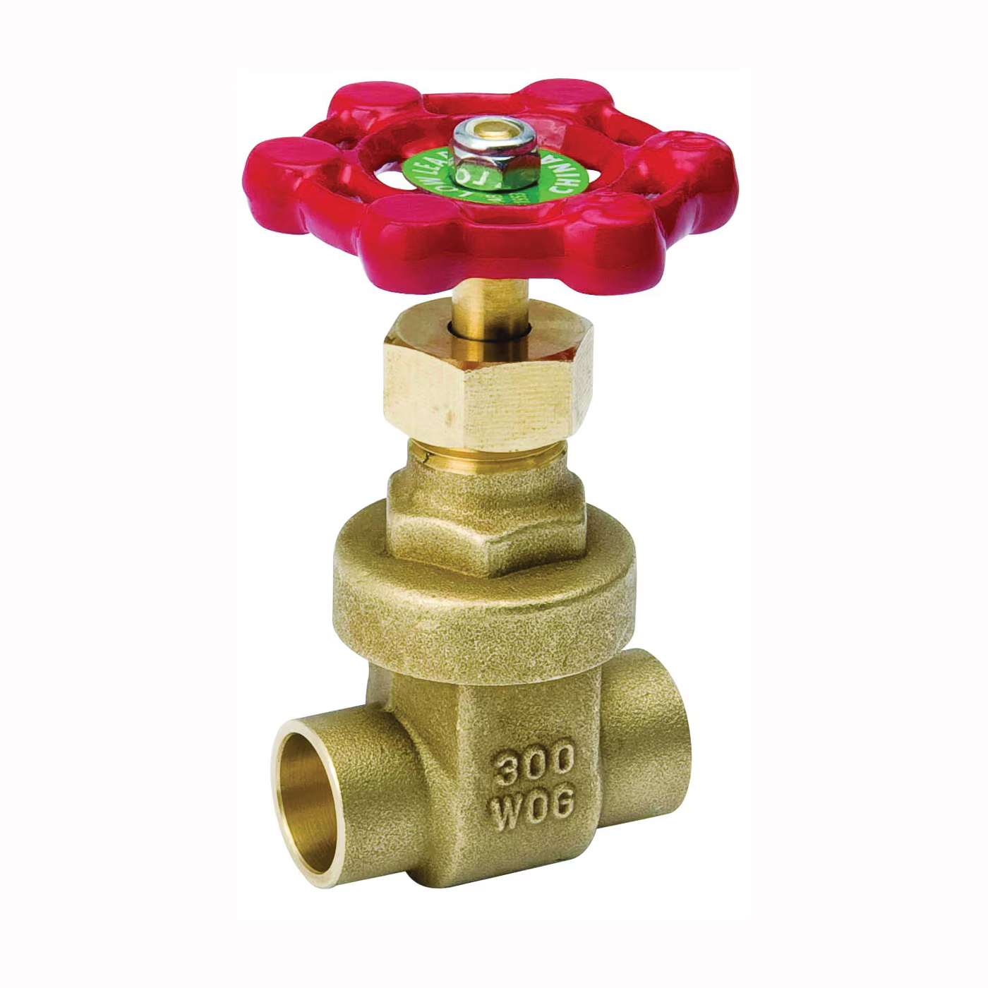 Gate Valve, Bronze, 1/2 Inch Sweat