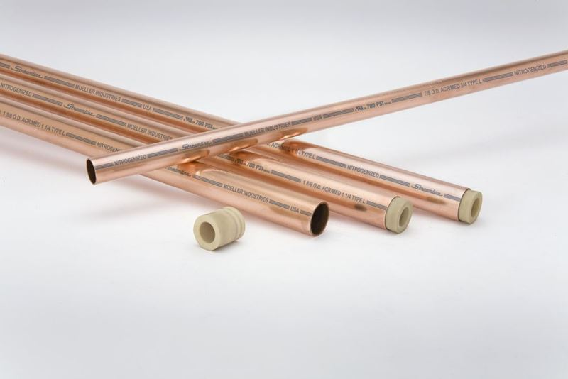 Tube, 1/4 OD X 032 X 20 Ft. Length, Copper
