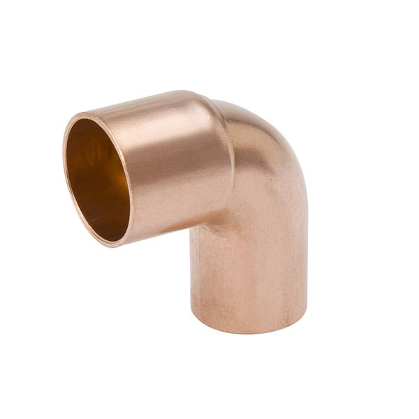 Elbow, 90 Deg., Intermediate Radius , FTG x C, 3/4 Inch Size, Wrot Copper