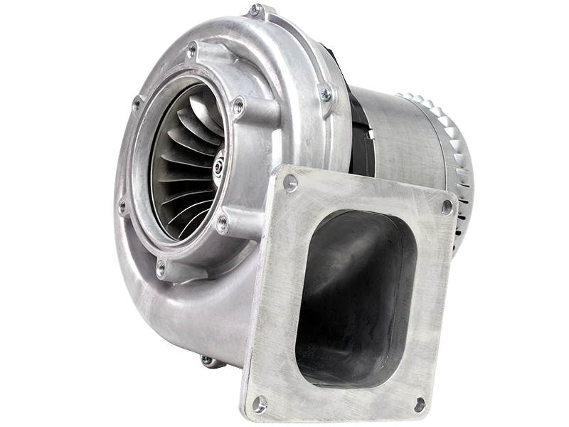 Brushless Blowers, Frame Size 8.9, 240V, Tangential, 1 Stage, AC