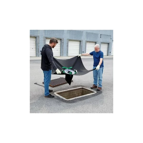 PIG Frameless Storm Drain Filter 60 Inch L x 54 Inch W x 17 Inch H