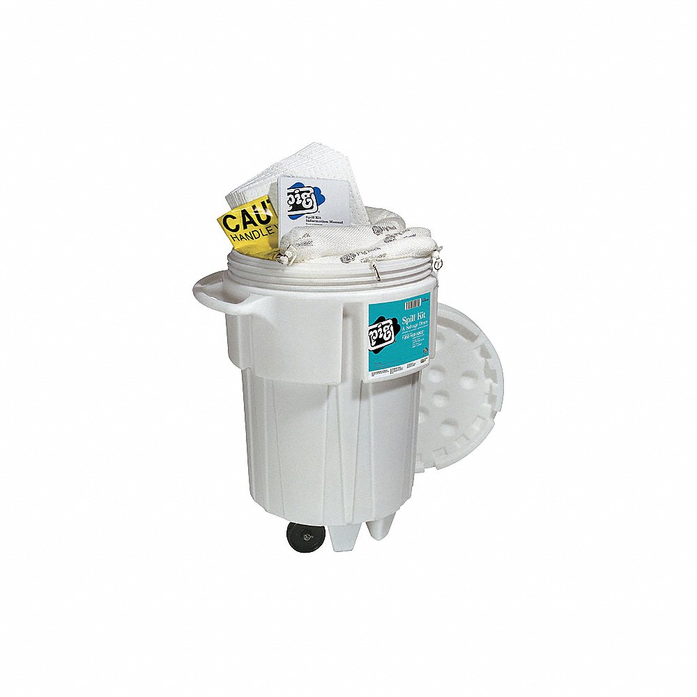 Spill Kit, Oil-Based Liquids, White