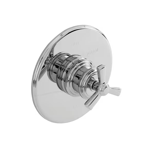 Shower Trim Plate W/ Handle. Less Showerhead, Arm And Flange, Chrome