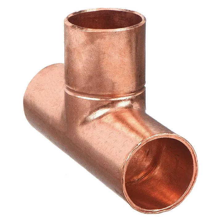 NIBCO U611 1/2 Tee Wrot Copper C x C x C 1/2 In | AE4YMC 5P098