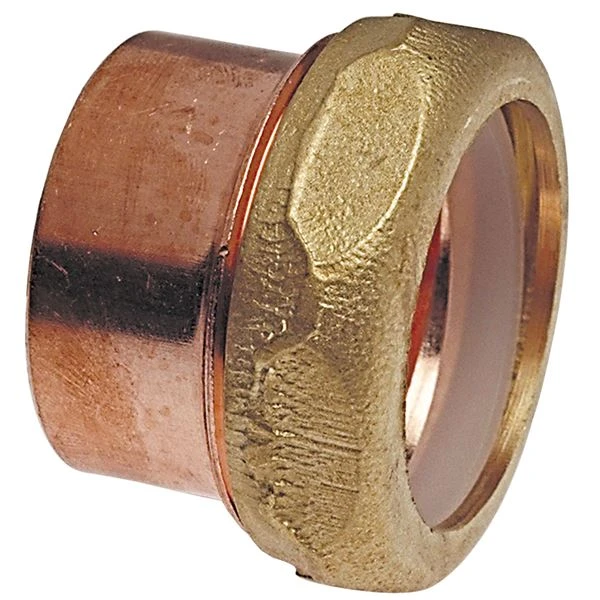 NIBCO 90127R 11/2X11/4 Adapter Wrot Copper 1-1/2 x 1-1/4 Inch | AC8FRV 39R691