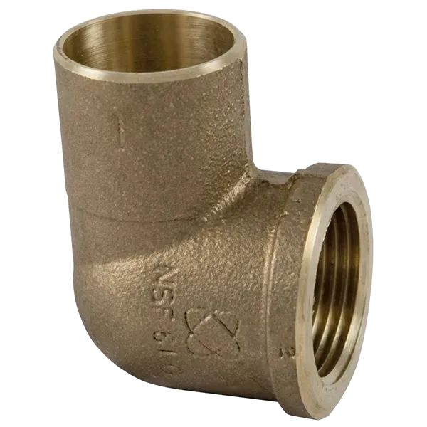 NIBCO BF6415L Elbow, 3/4 Inch Size, Bronze | BU4TYF