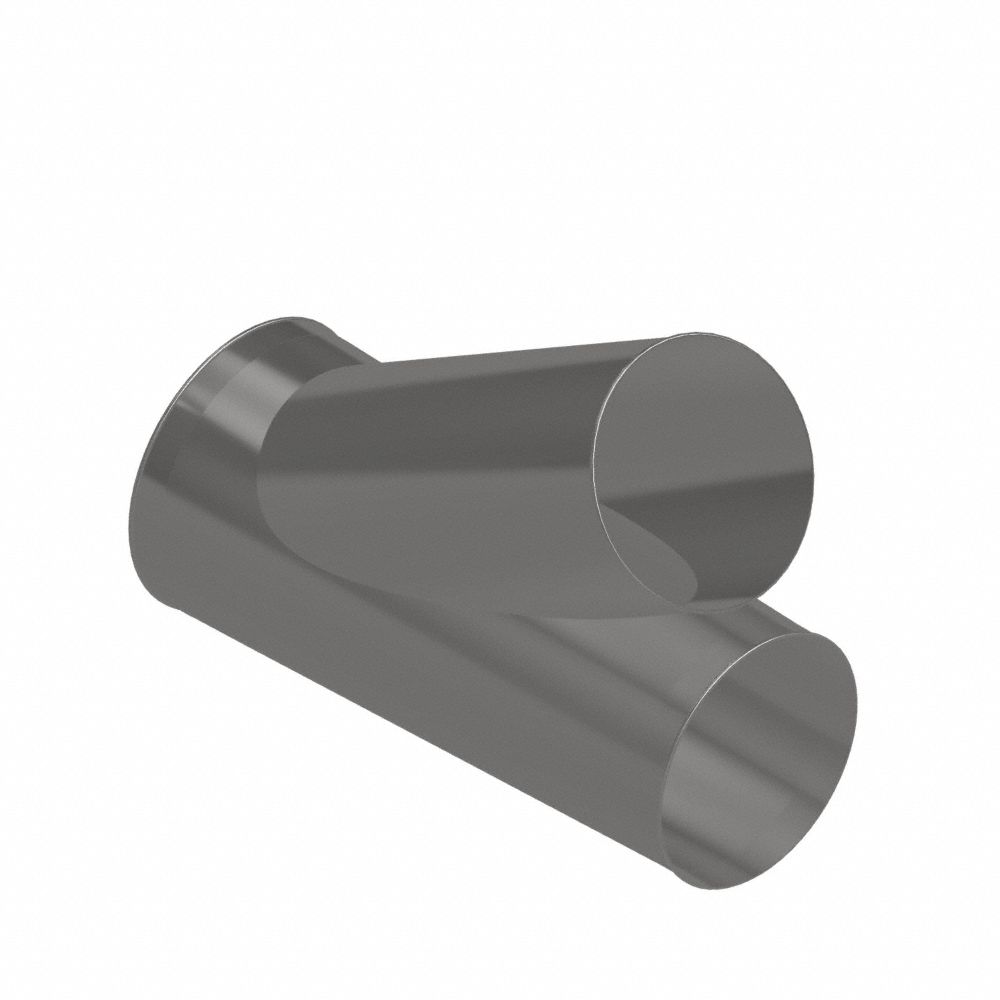 Dust Collection Duct and Fittings, Stainless Steel, for 14 Inch 16 Inch Duct Dia