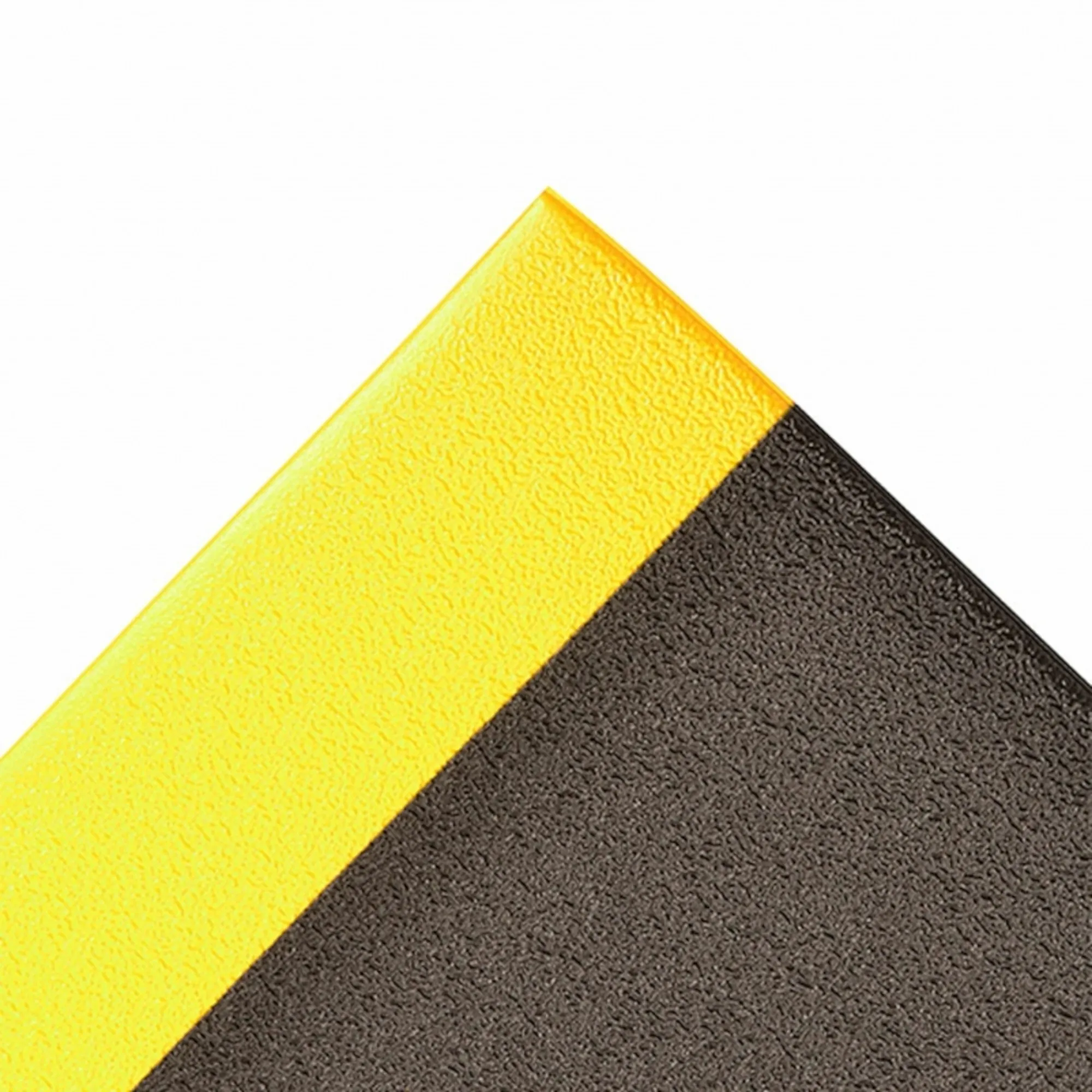 Anti Static Mat, 2 X 3 Feet Size, Black/Yellow, 0.375 Inch Thickness