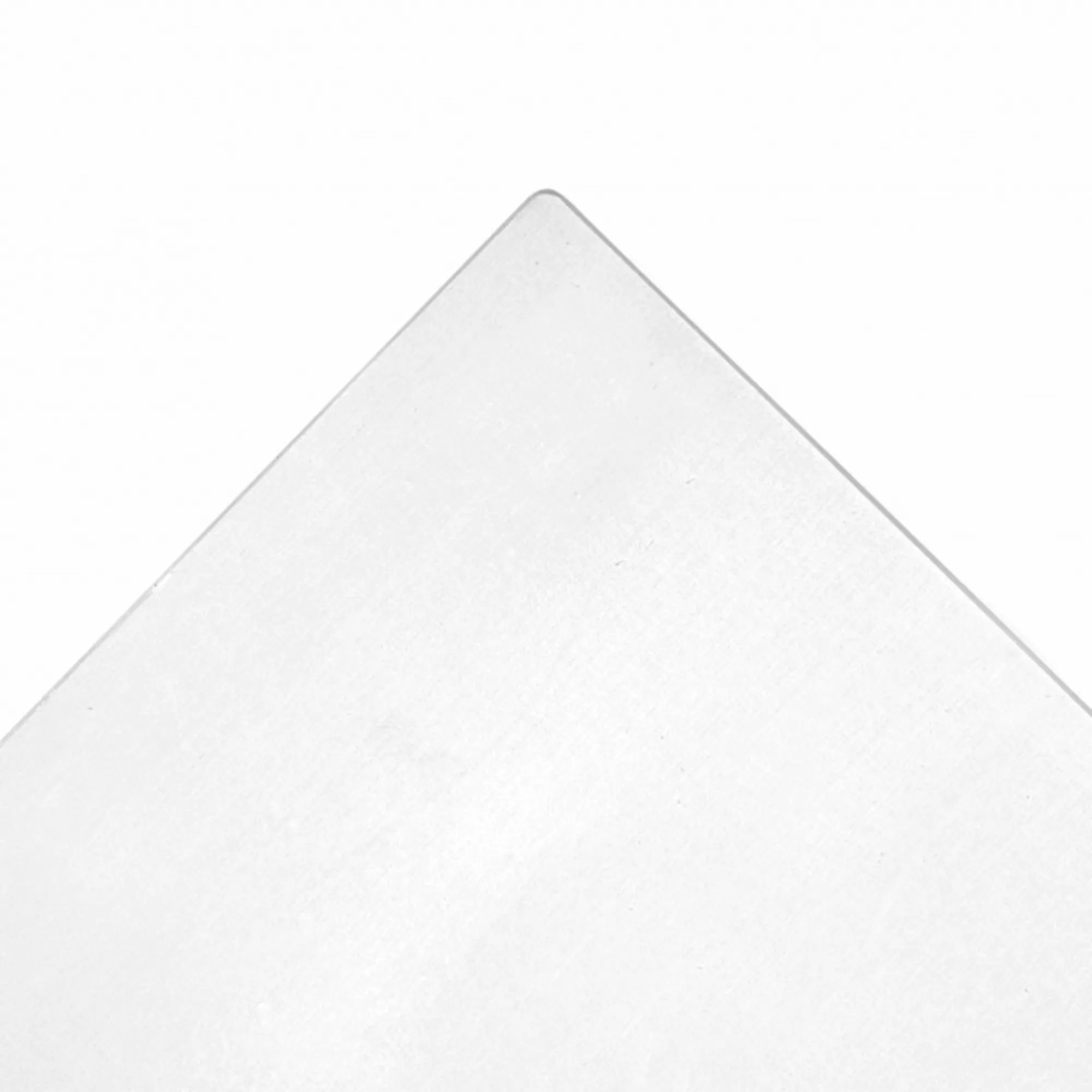 Planche à découper en plastique, 1 x 2 x 18 cm, blanche, épaisseur 24 cm