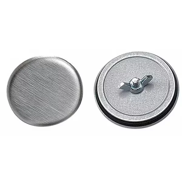 Pushbtn Hole Seal, 0.87 Inch Hole, SS