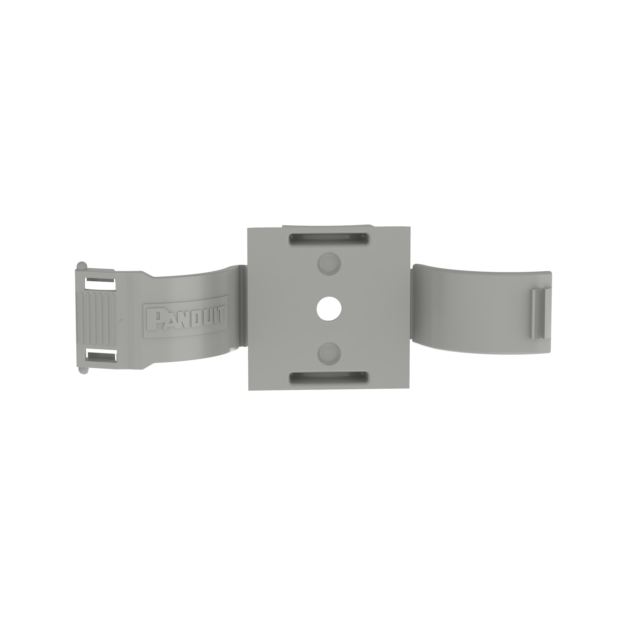 Adjustable Clamp, Gray, PP, Screw, 1 x 1 Inch Size, 500PK