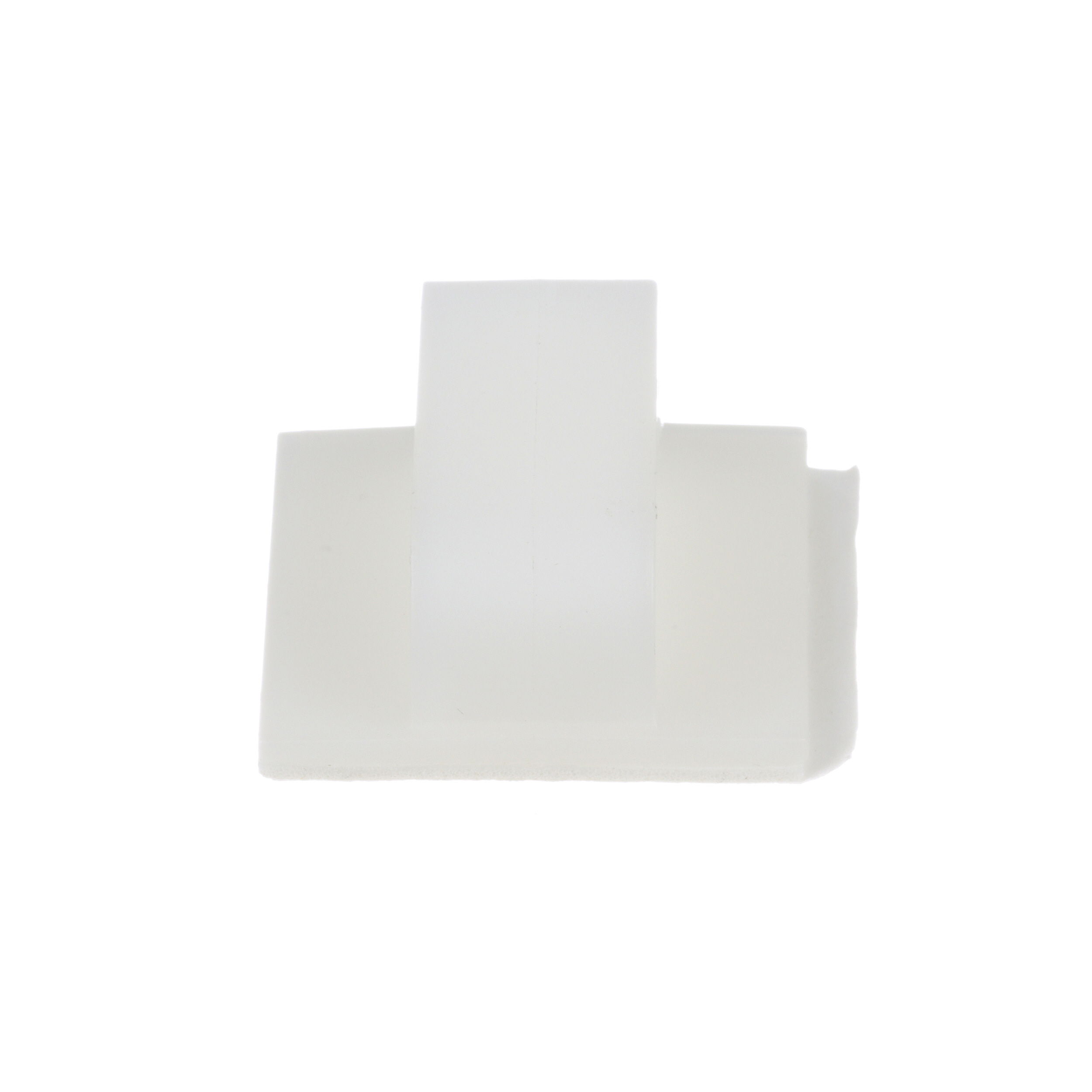 Wire Clip, 0.62 Inch Bundle, White, PK200, 200PK