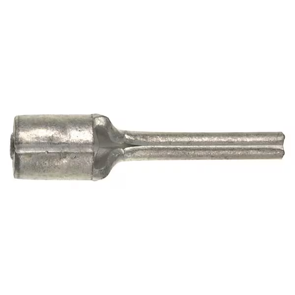 22-18 AWG Non-Insulated Pin Terminal 0.47 Inch Pin Length PK1000, 1000PK