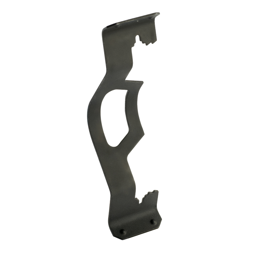 Conduit Clip, Black, High Carbon Steel/Spring Tempered