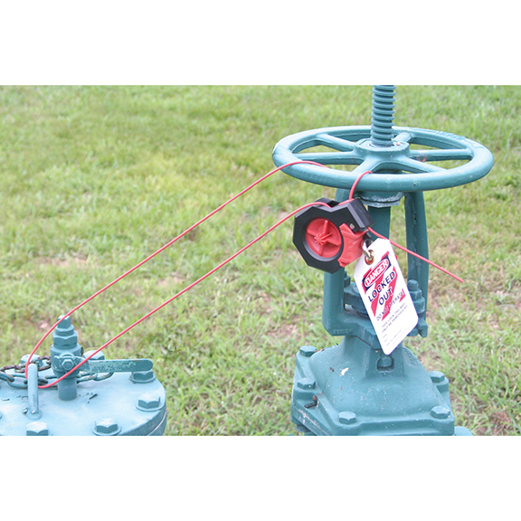 Lockout Device, Polycarbonate, Red