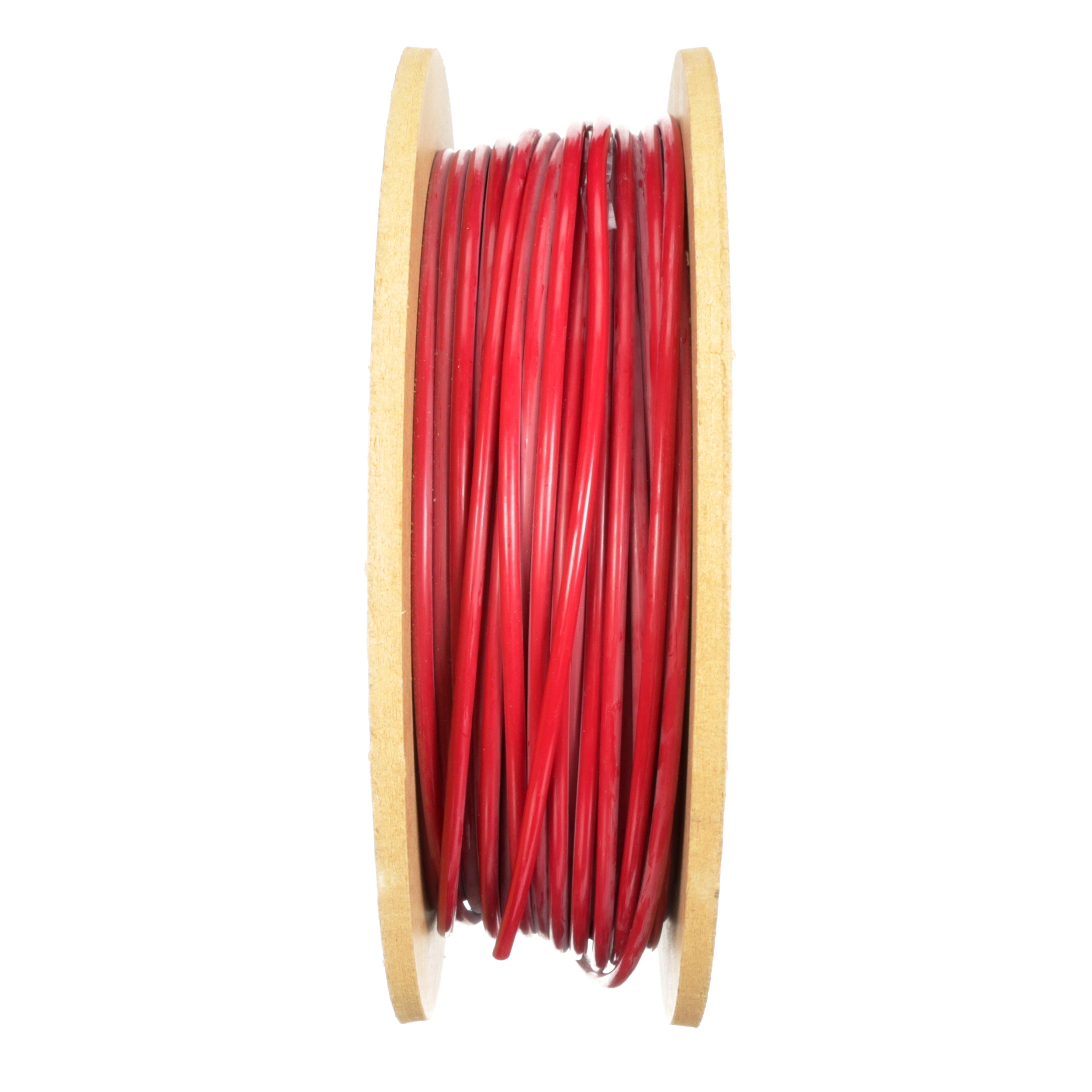 Hasp Cable, Galvanized Steel, Red, 2400 Inch Overall Length