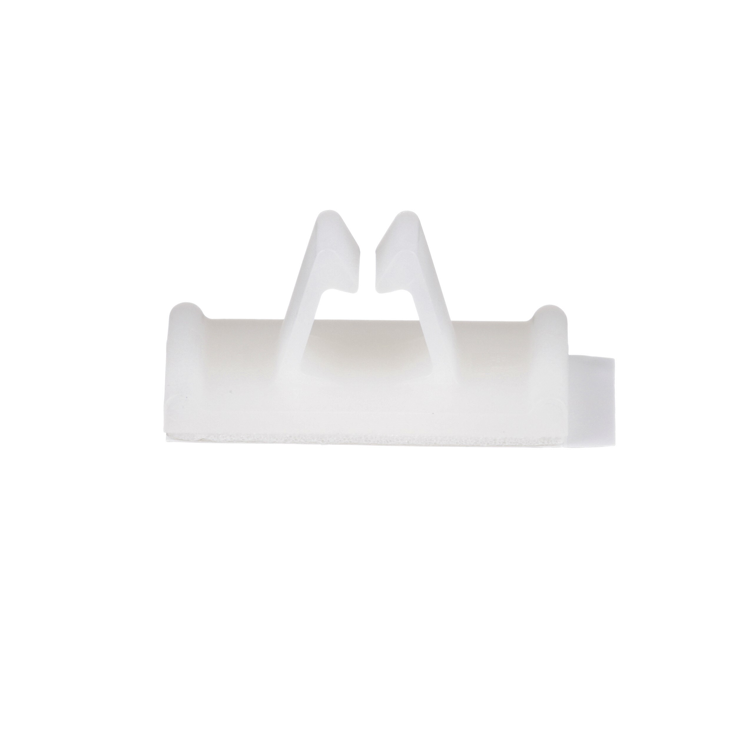 Cord Clip, Nylon 6.6, Natural, 0.25 Inch Max. Bundle Dia., 500PK