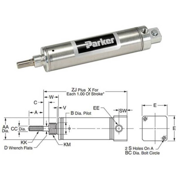 PARKER 0.44BRNSR01.00